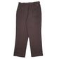 Mens Burgundy Tommy Hilfiger Pleated  Trousers
