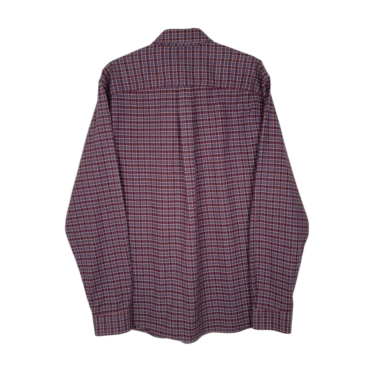 Mens Burgundy L.L.Bean Slightly Fitted  Shirt