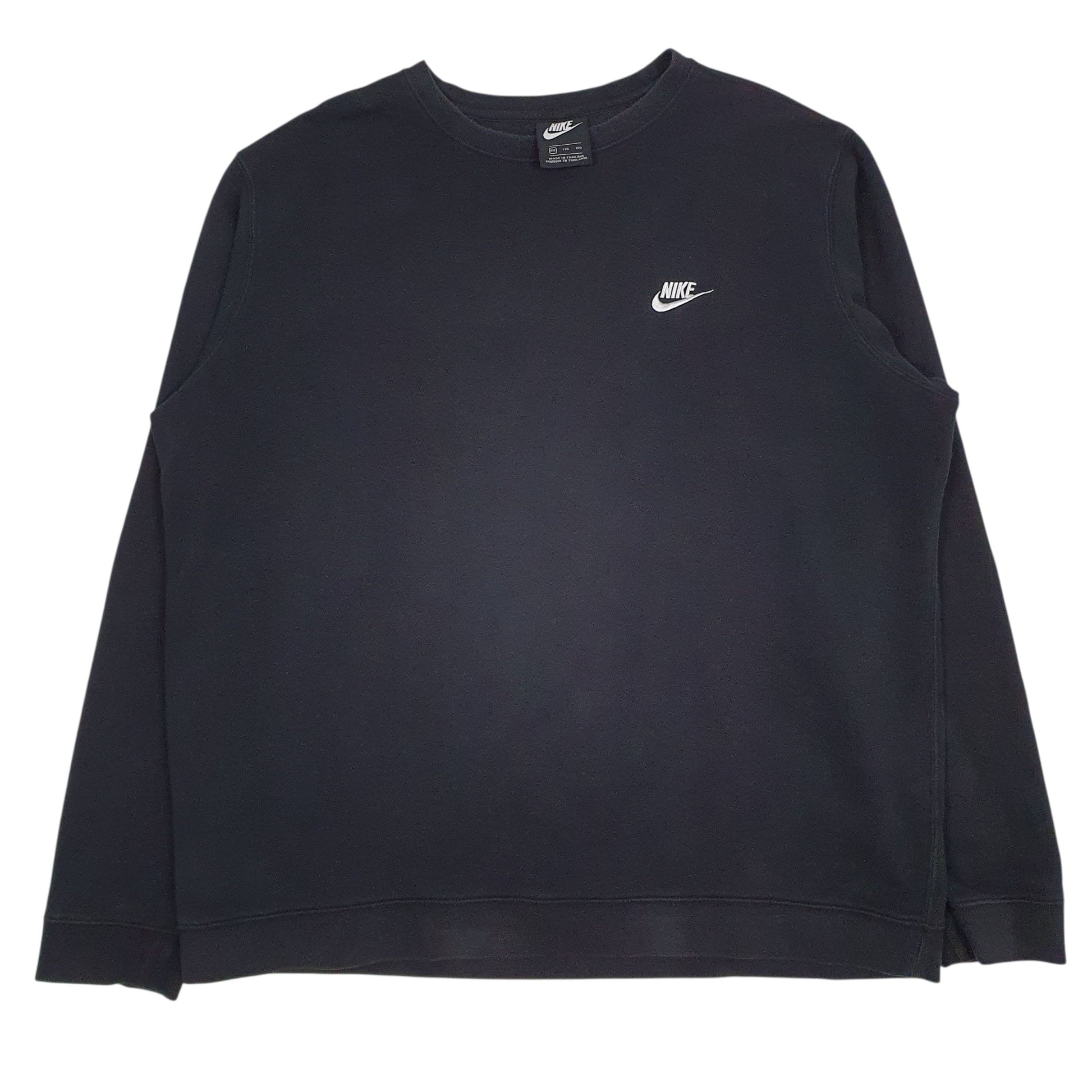 Mens Black Nike  Crewneck Jumper