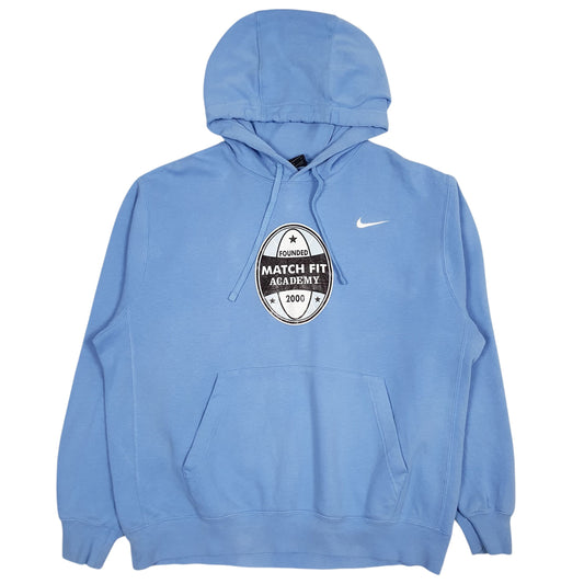 Mens Blue Nike  Hoodie Jumper