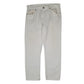 Mens White Levis Vintage 1980s Made In USA 505 JeansW36 L30