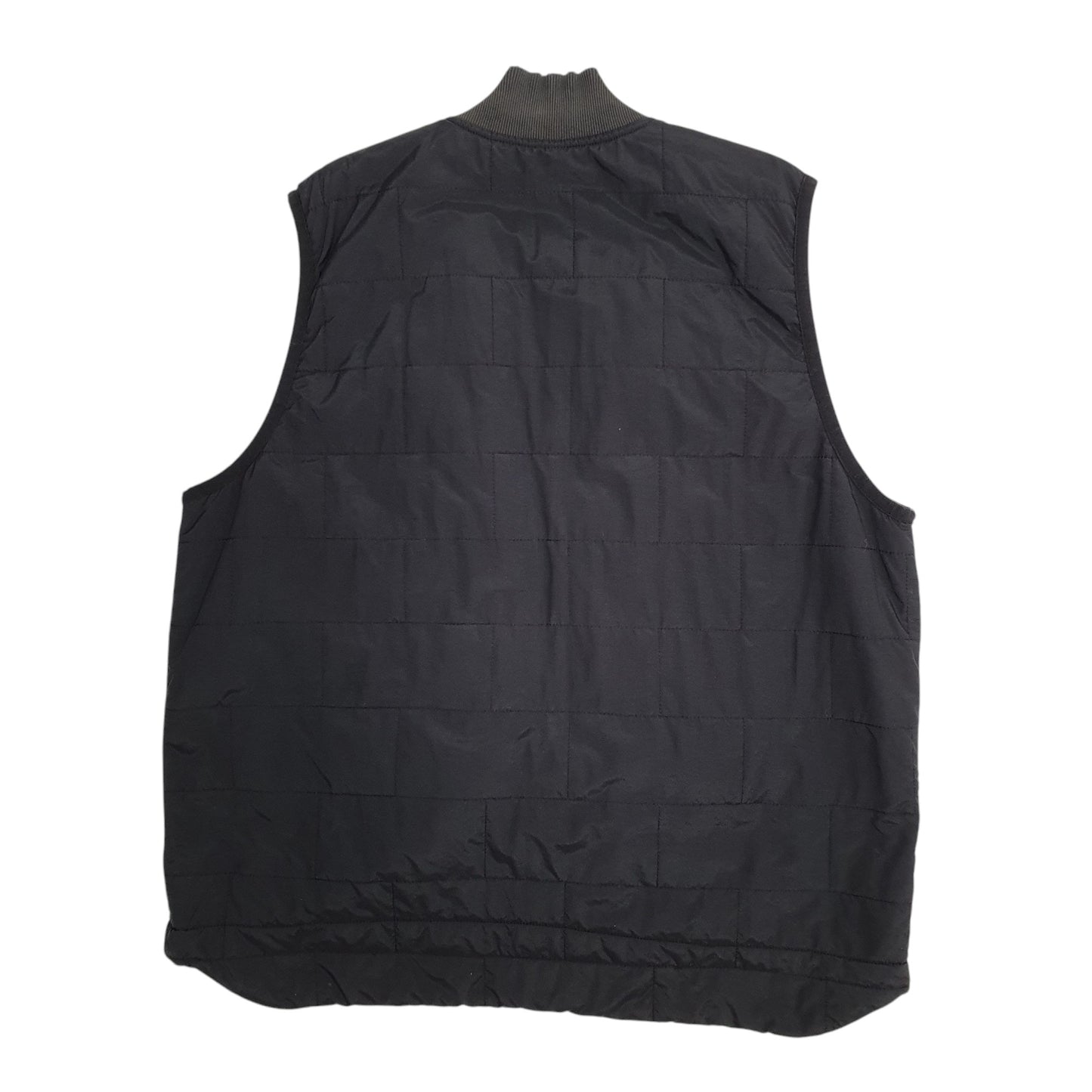 Mens Black Carhartt Vest Bodywarmer Full Zip Coat