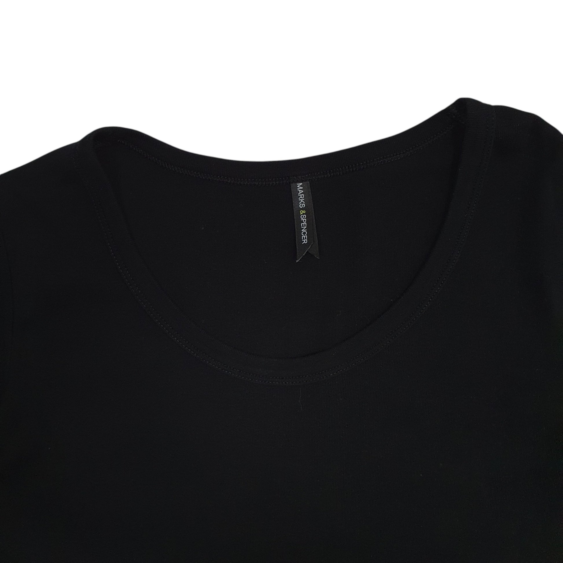 Womens Black M&S   T Shirt