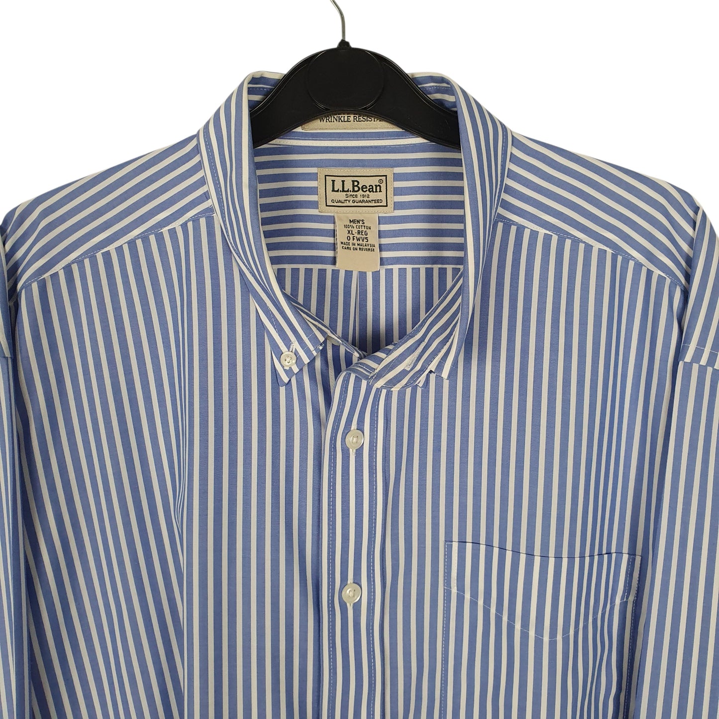 Mens Blue L.L.Bean   Shirt