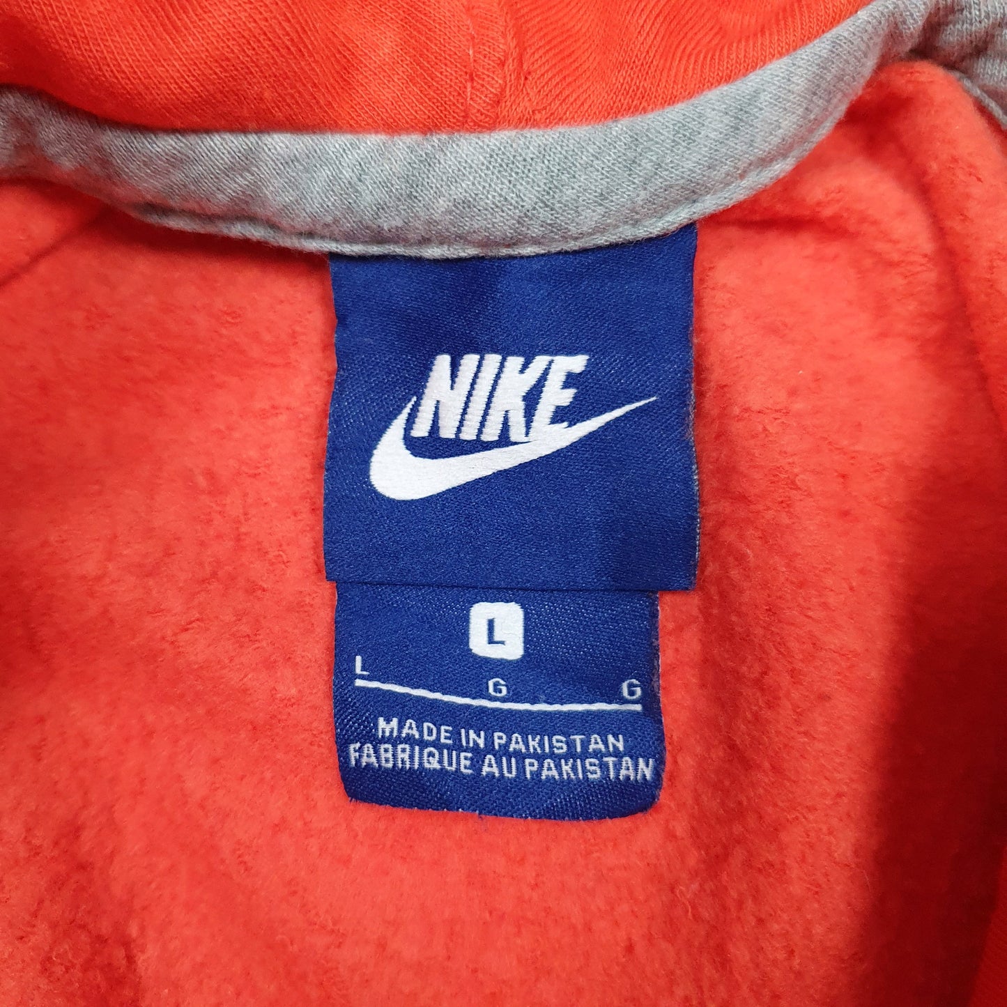 Mens Orange Nike  Hoodie Jumper