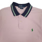 Mens Pink Polo Ralph Lauren Custom Fit  Polo Shirt