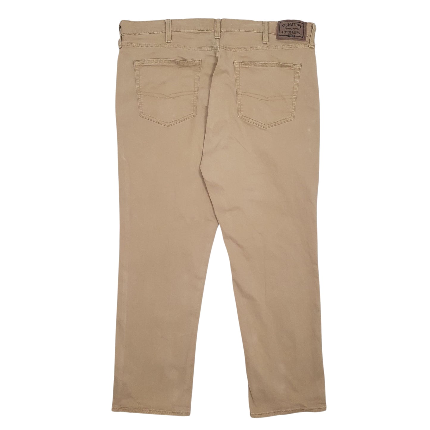 Mens Beige Levis Signature Athletic  Trousers