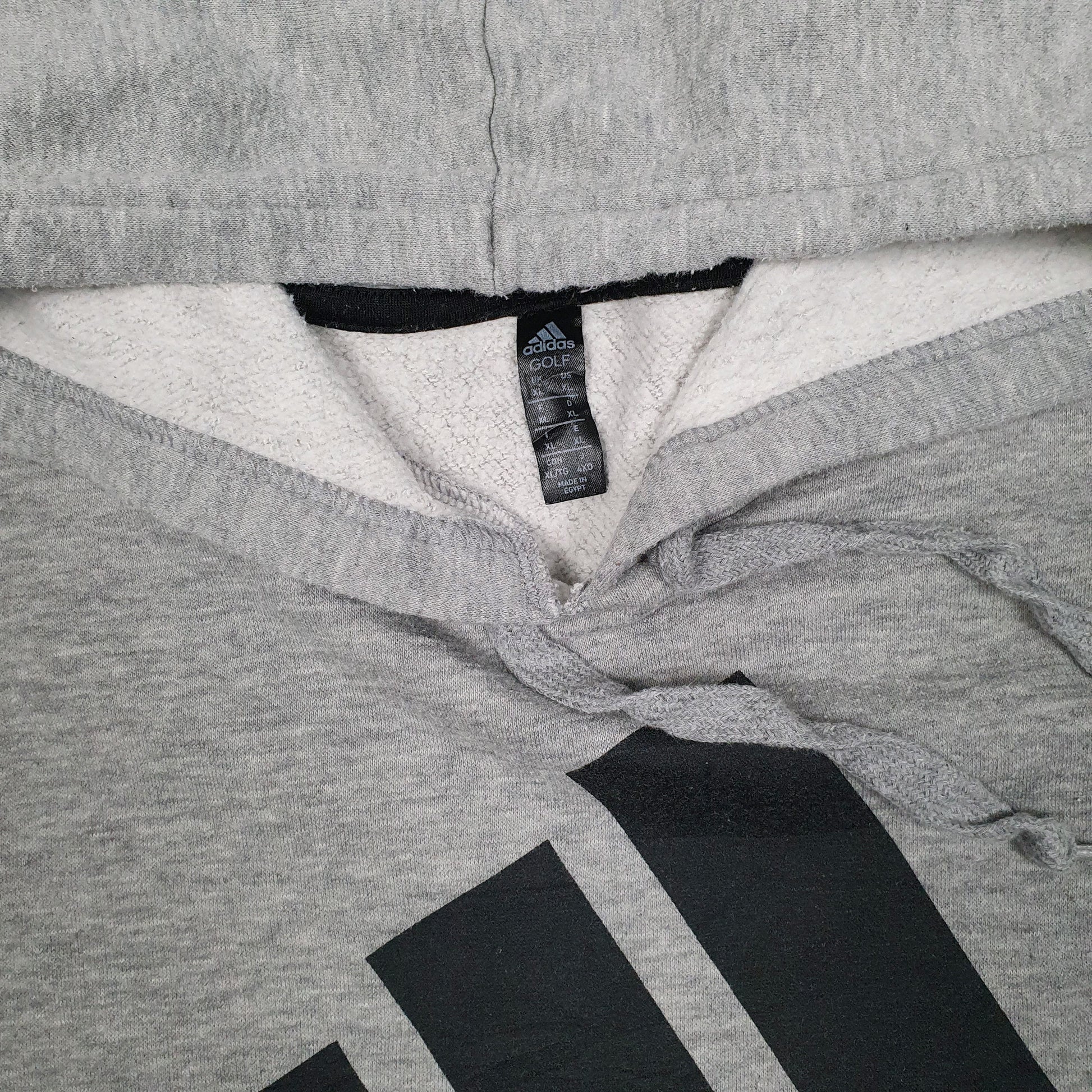 Mens Grey Adidas Golf Hoodie Jumper