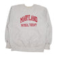 Mens Grey Rugged Sweats Vintage 90s Made in USA Crewneck Jumper