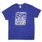 Mens Blue Gildan Cape May Short Sleeve T Shirt