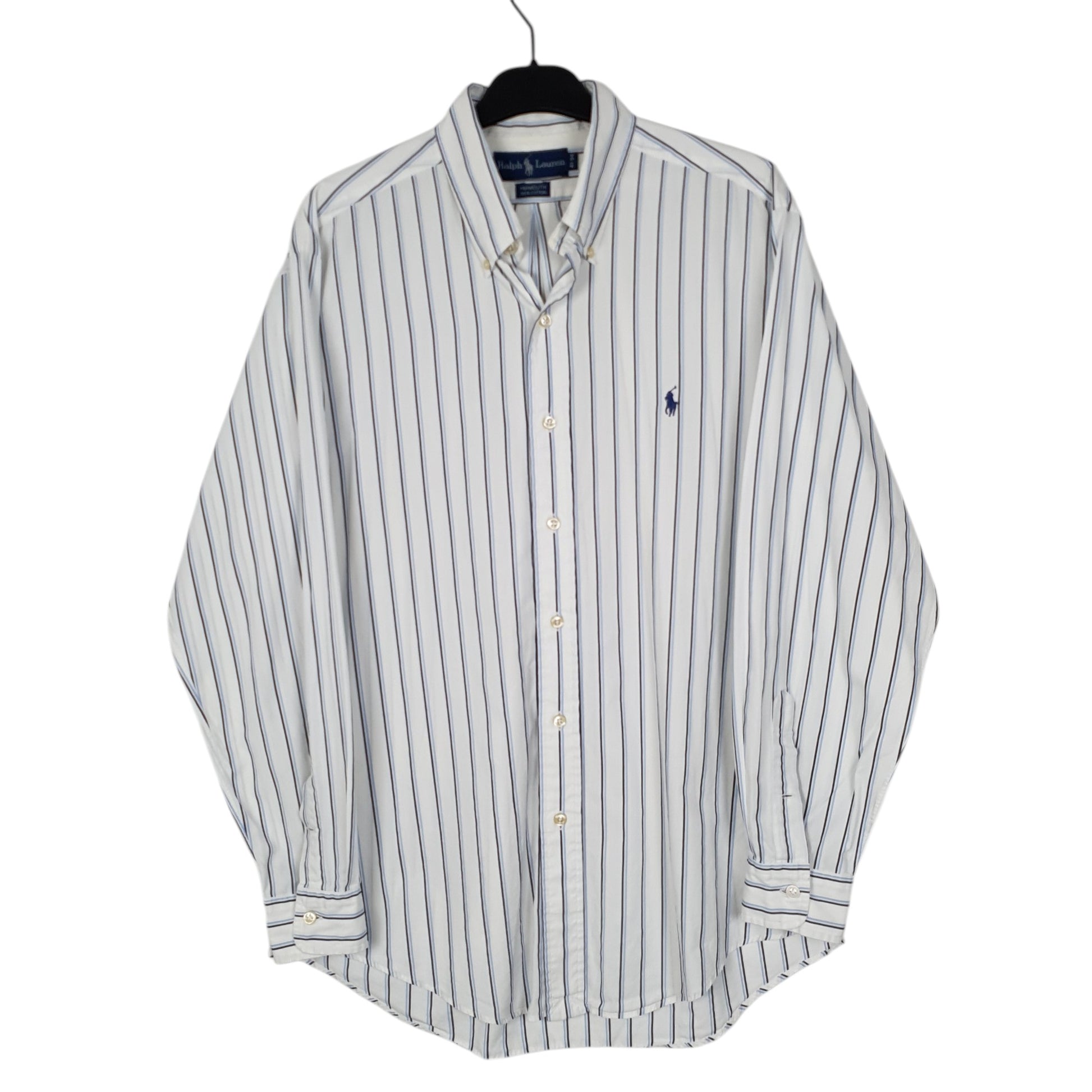 Mens White Ralph Lauren  Long Sleeve Shirt