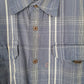 Mens Blue Wrangler   Shirt