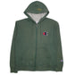 Mens Green Champion  Full Zip Jumper