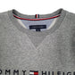 Mens Grey Tommy Hilfiger  Crewneck Jumper