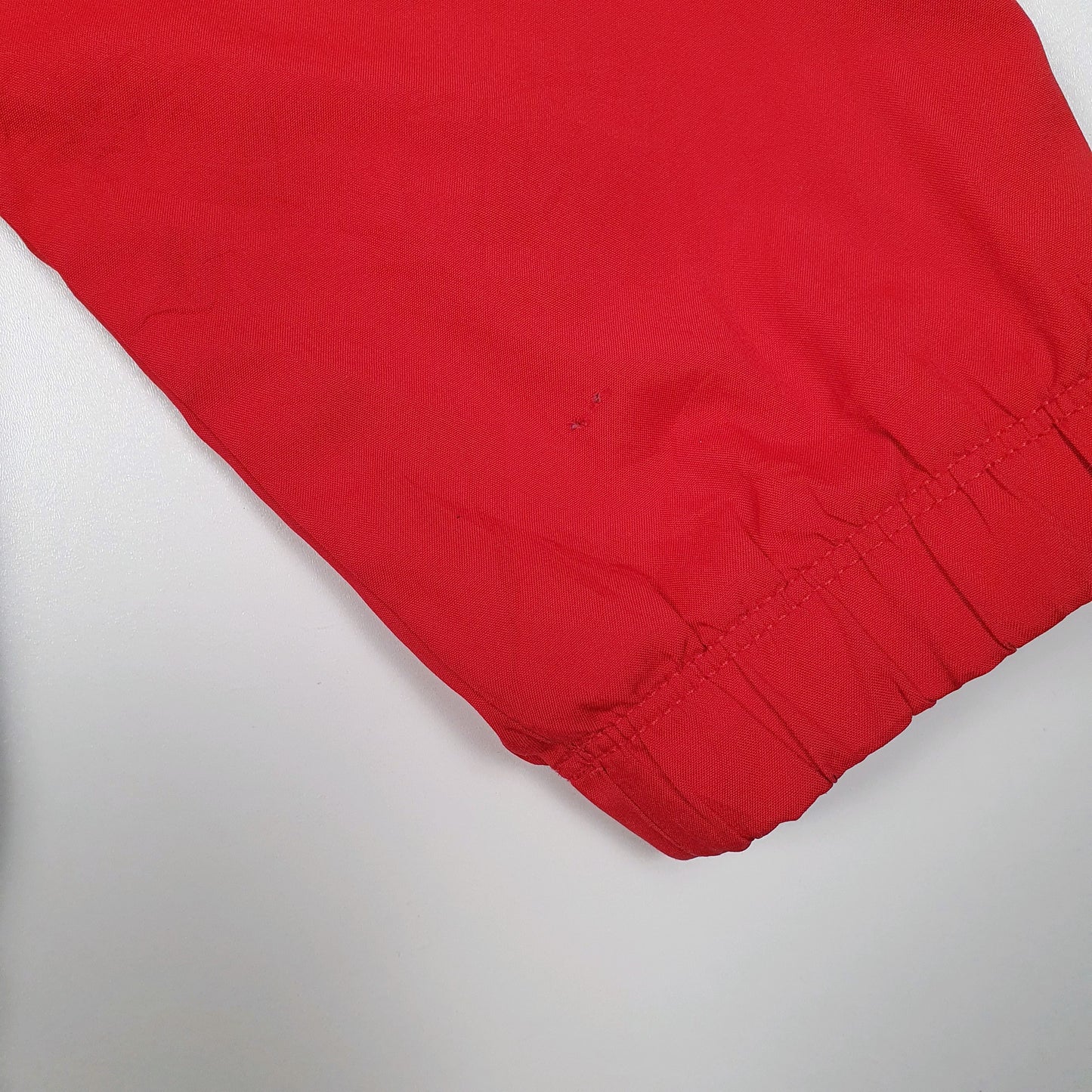 Mens Red Fila Half Zip Pullover  Coat