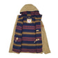 Mens Beige Quicksilver Hooded Padded Hoodie Coat