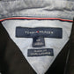 Mens Black Tommy Hilfiger  Hoodie Polo Shirt