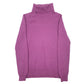 Womens Purple WoolOver  Turtle Neck Jumper
