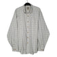 Mens White L.L.Bean  Long Sleeve Shirt