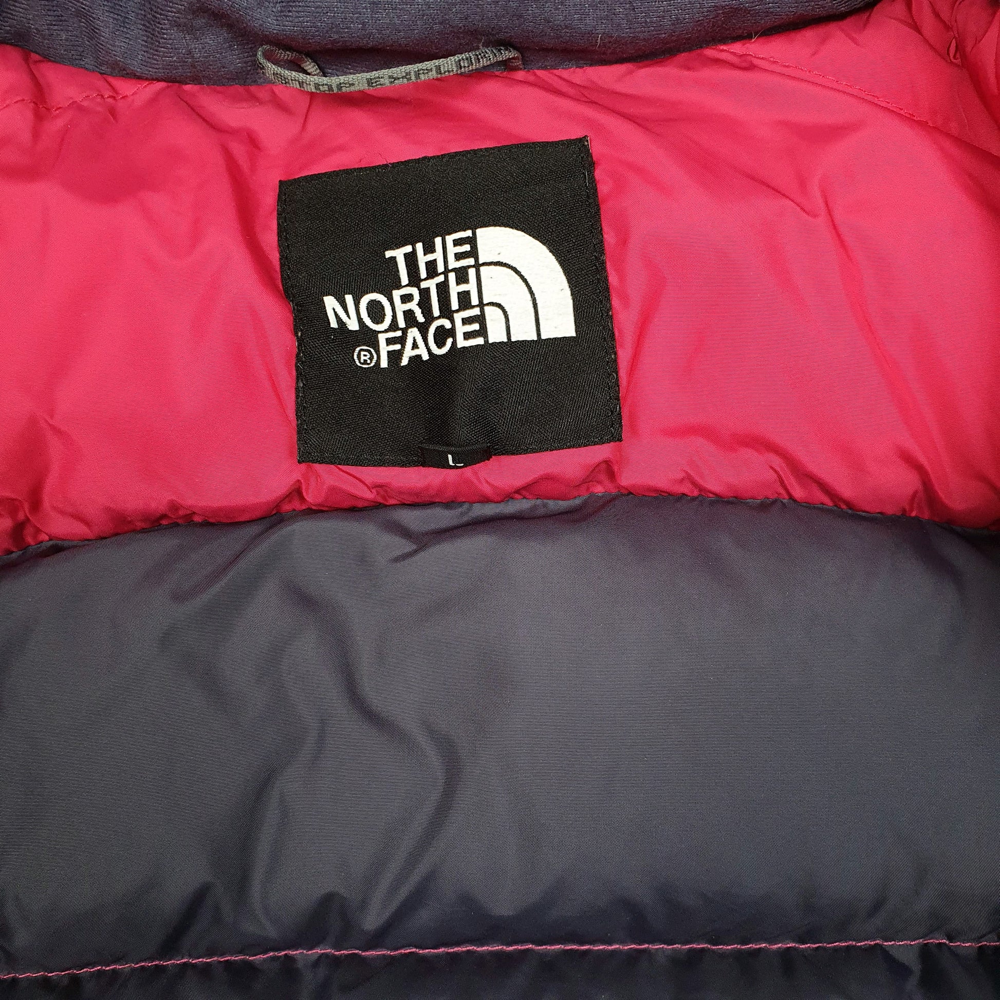 Womens Pink The North Face Nuptse  Coat