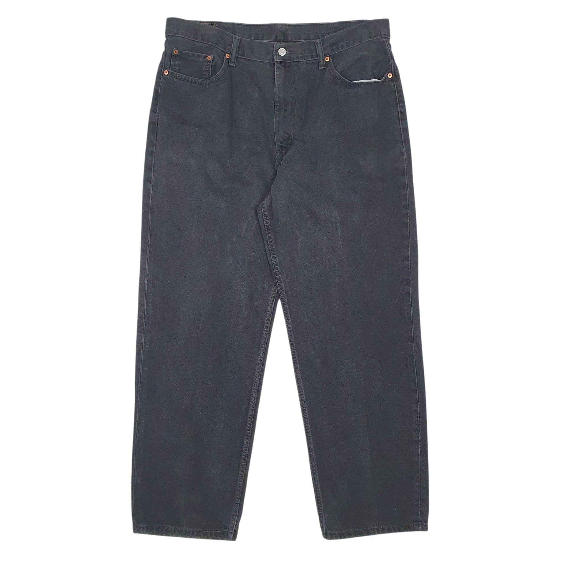 Mens Black Levis  550 JeansW40 L32