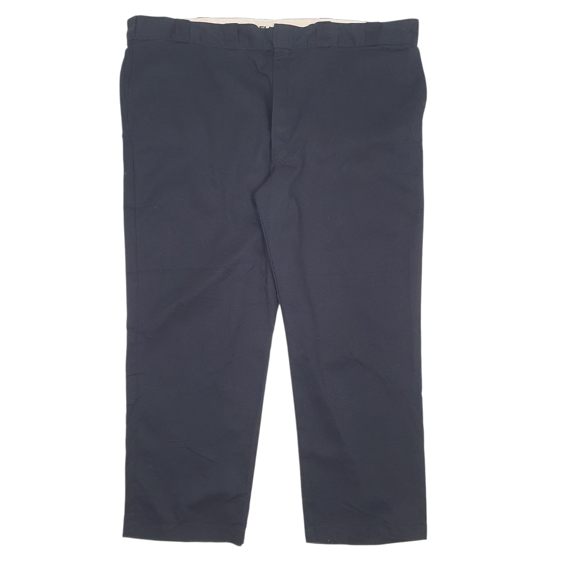 Mens Black Dickies  Chino Trousers