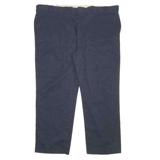 Mens Black Dickies  Chino Trousers