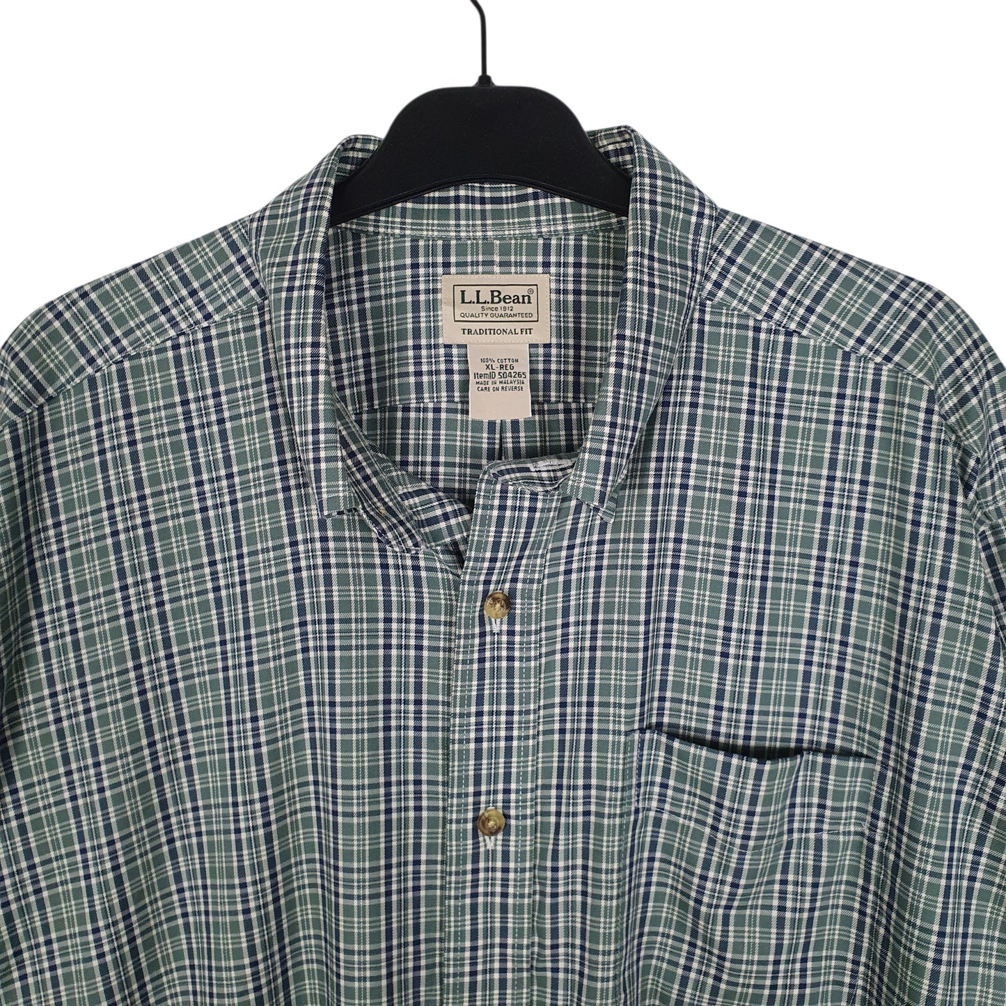 Mens Green L.L.Bean   Shirt