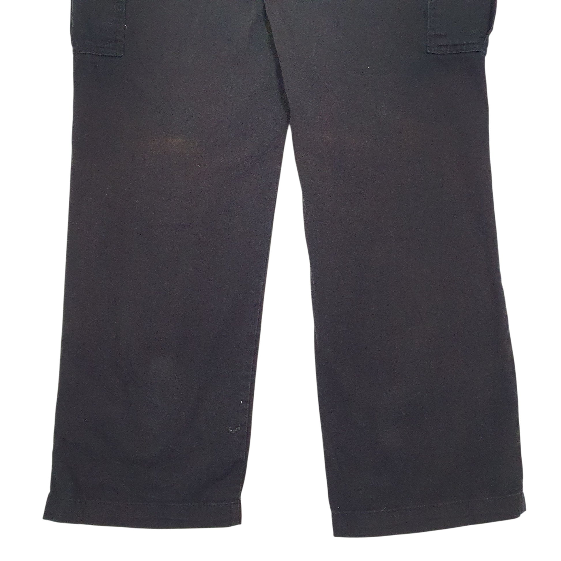 Mens Black Dickies Workwear  Trousers
