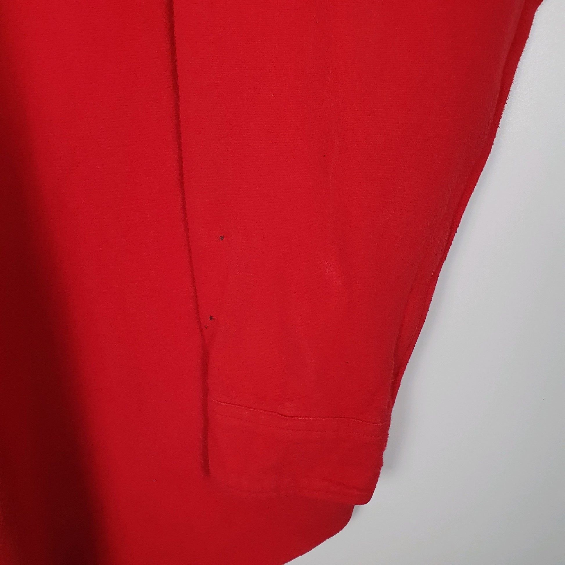 Mens Red Woolrich Vintage 1990s Thick Chamois  Shirt