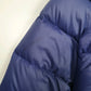 Womens Purple The North Face Nuptse Retro 1996  Coat