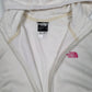 Womens White The North Face Hoodie Full Zip Jumper