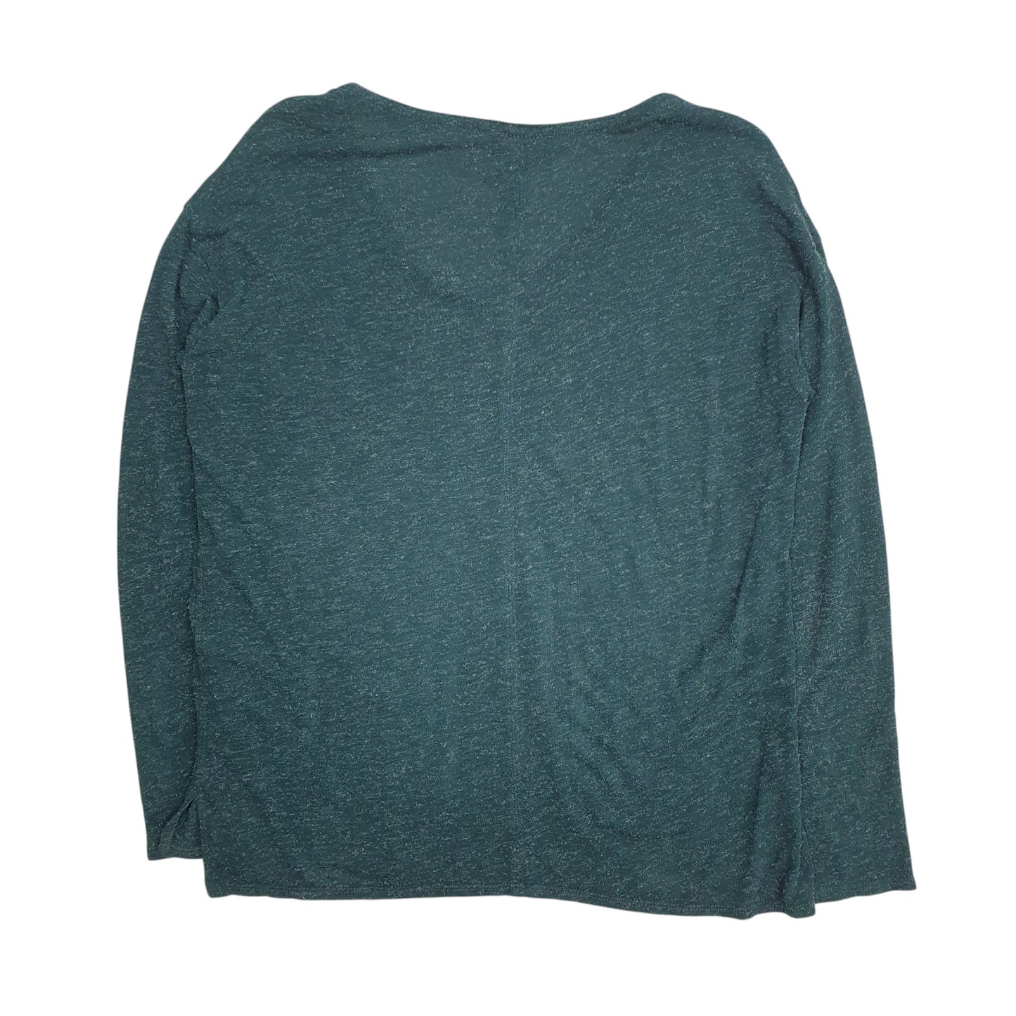 Womens Green Topshop Lightweight Hoodie T Shirt