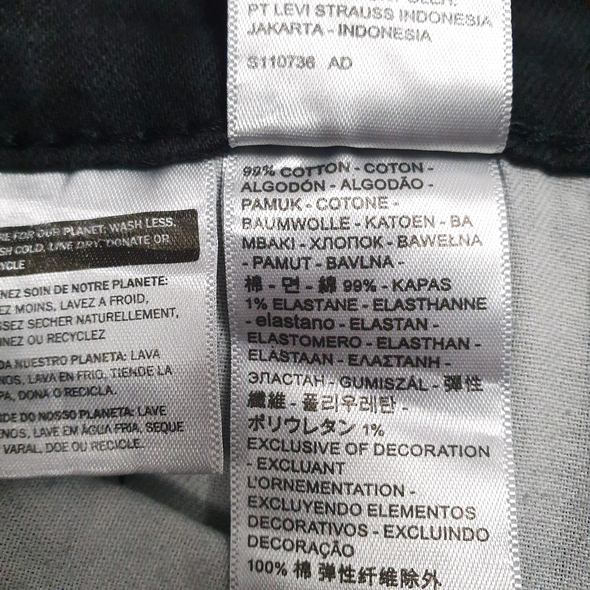 Mens Black Levis   Jeans