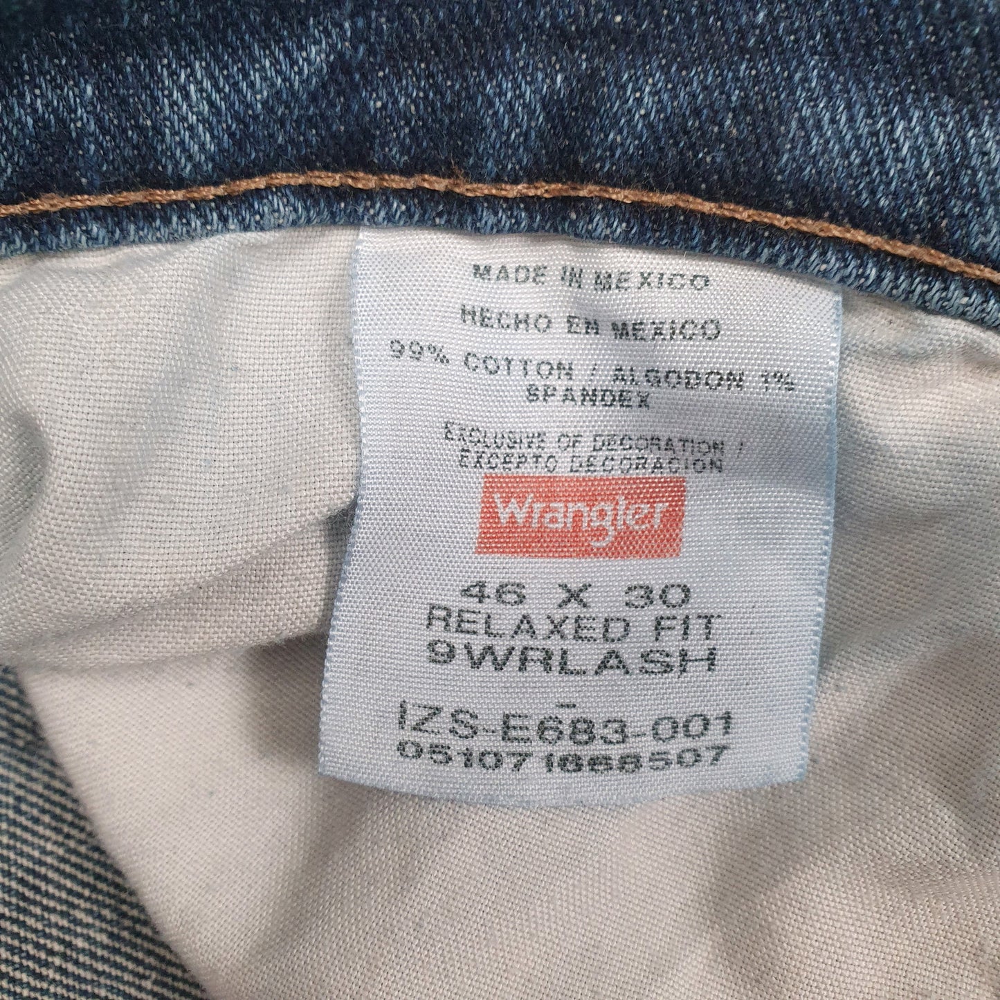 Mens Blue Wrangler   Jeans