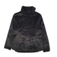 Womens Black The North Face Fluffy Reversible Hoodie Coat