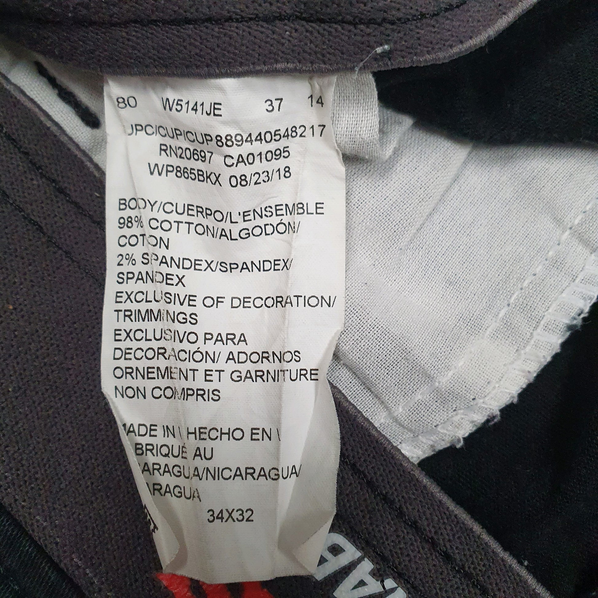 Mens Black Dickies Workwear  Trousers
