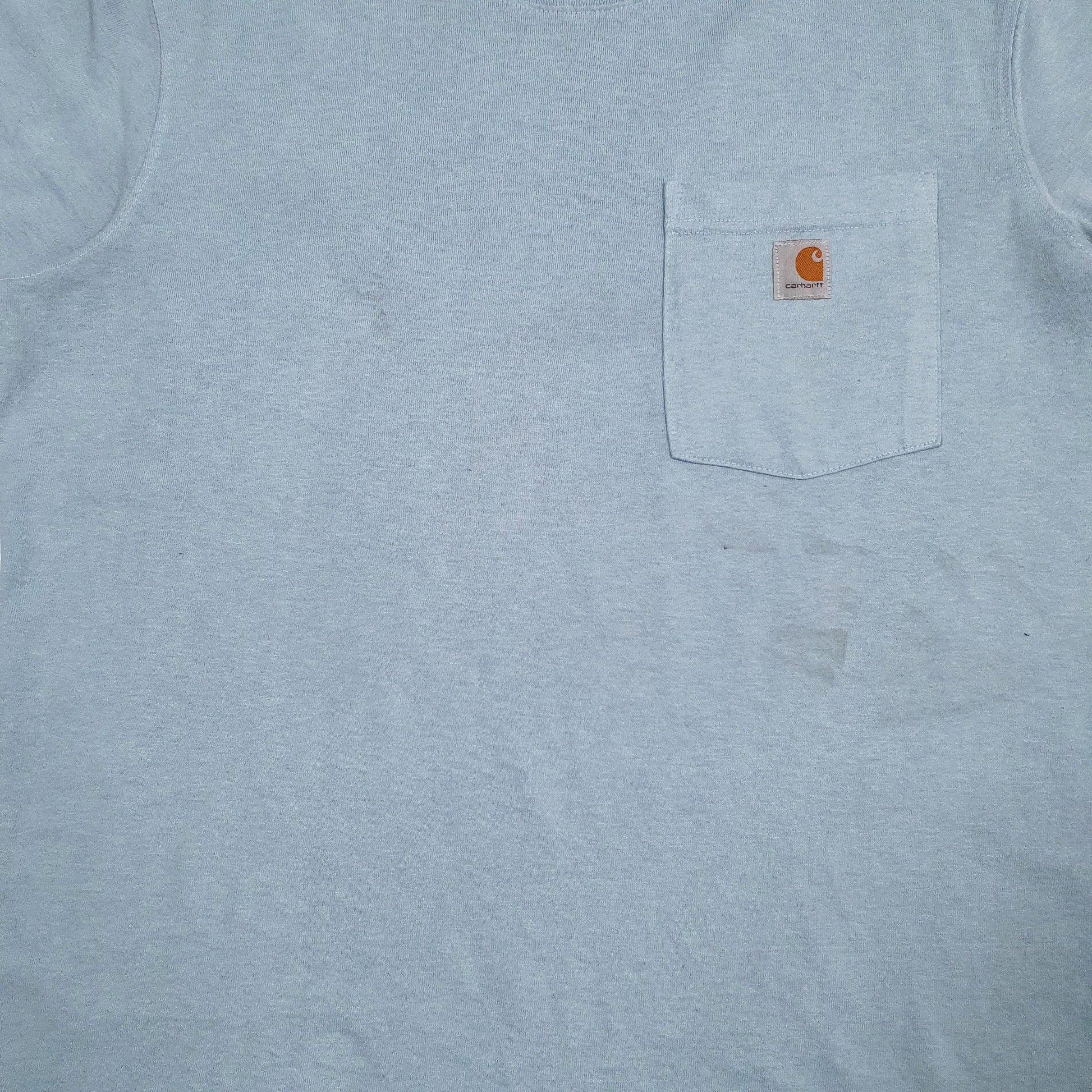 Womens Blue Carhartt   T Shirt