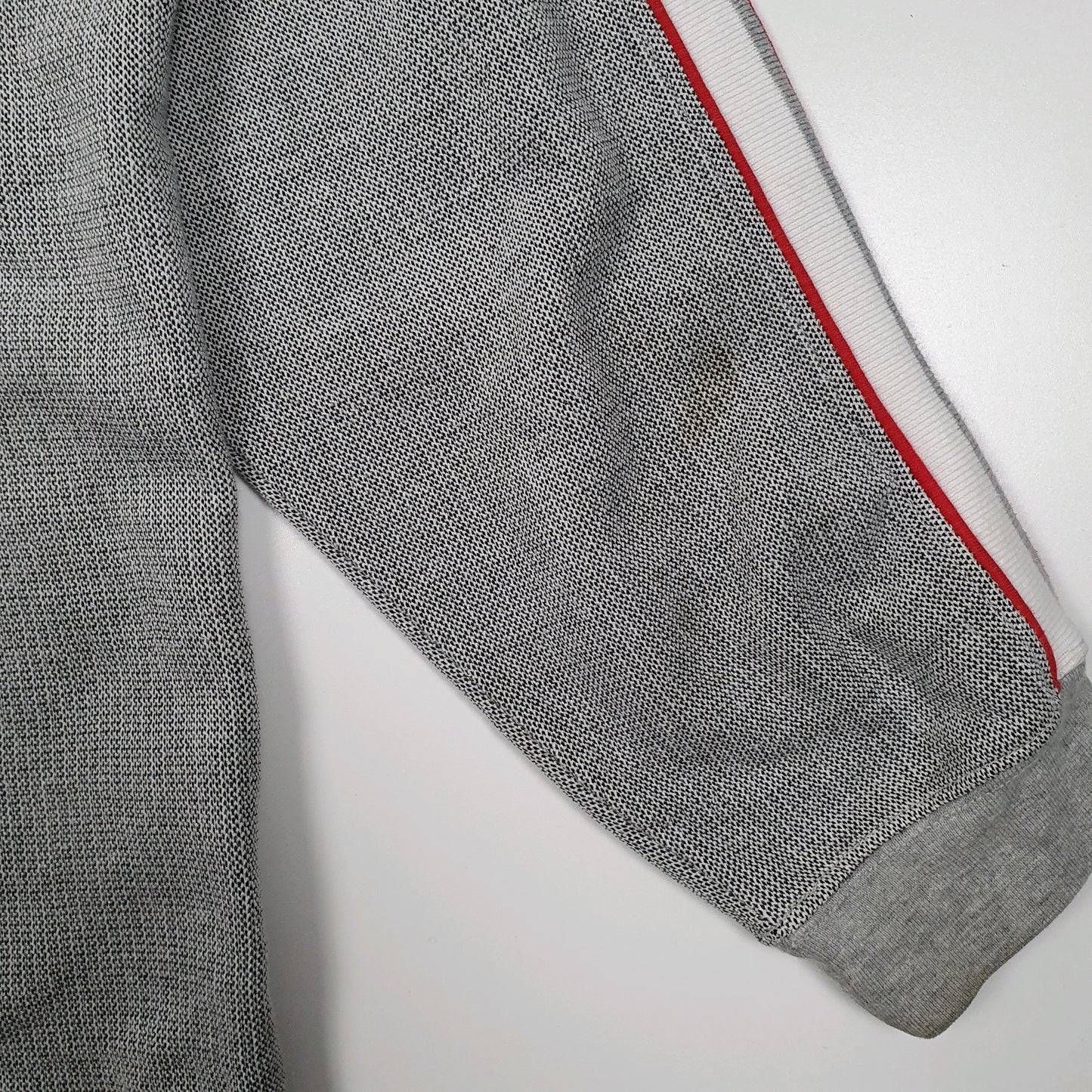 Mens Grey Starter Ohio State Buckeyes Crewneck Jumper