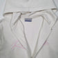 Womens White Reebok Hoodie Full Zip Jumper