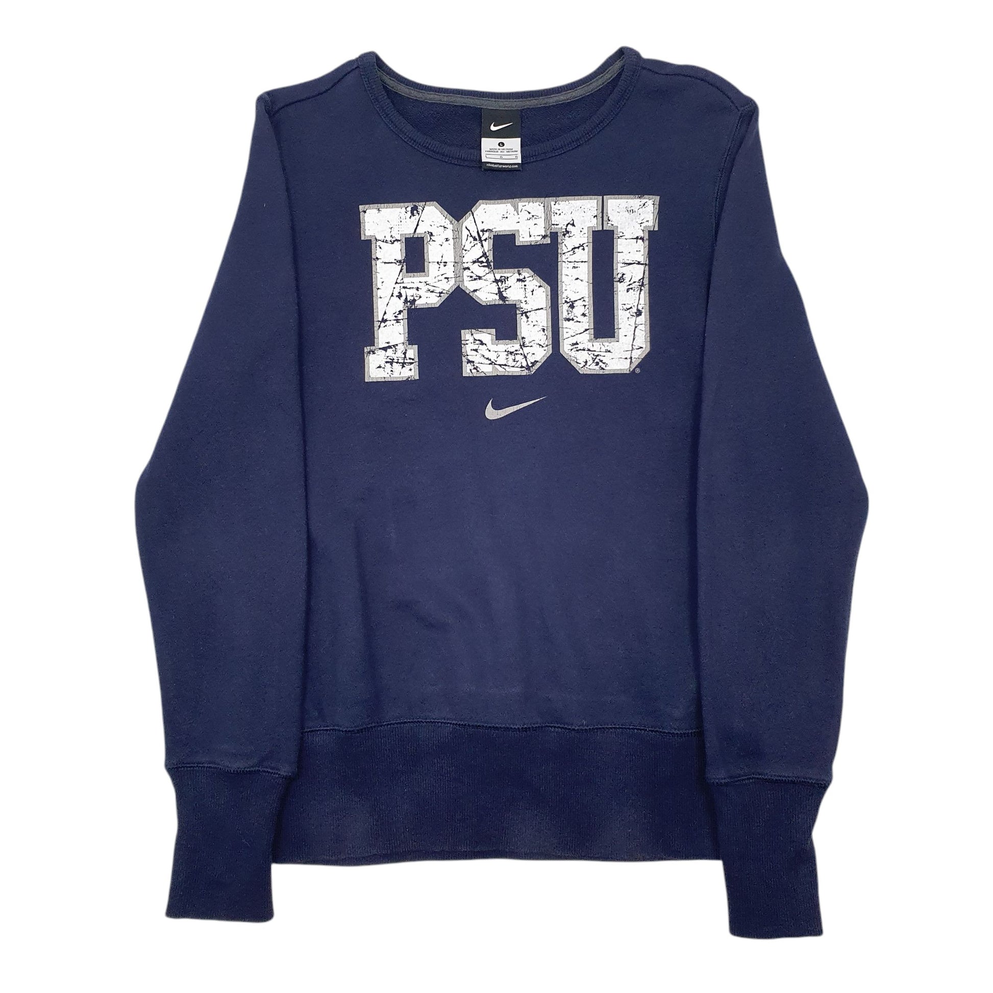 Womens Navy Nike  Crewneck Jumper