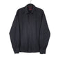 Mens Black Kappa  Long Sleeve Shirt
