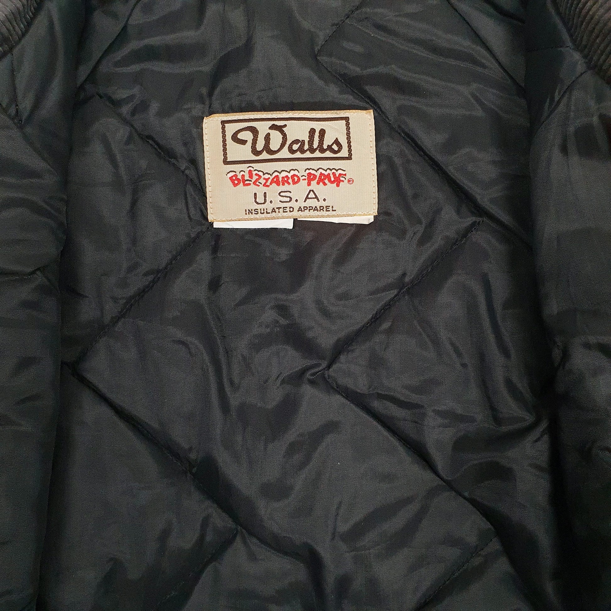 Mens Burgundy Walls Vintage 90s Crimson  Coat