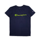 Mens Navy Champion  Short Sleeve T Shirt