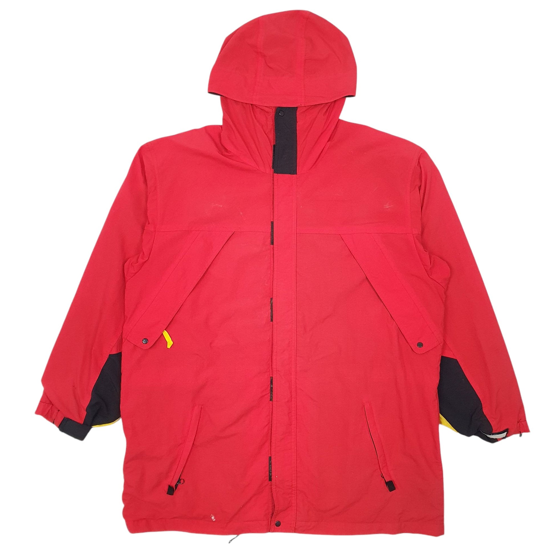 Mens Red Marlborough Vintage 90s  Coat