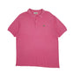 Mens Pink Lacoste  Short Sleeve Polo Shirt