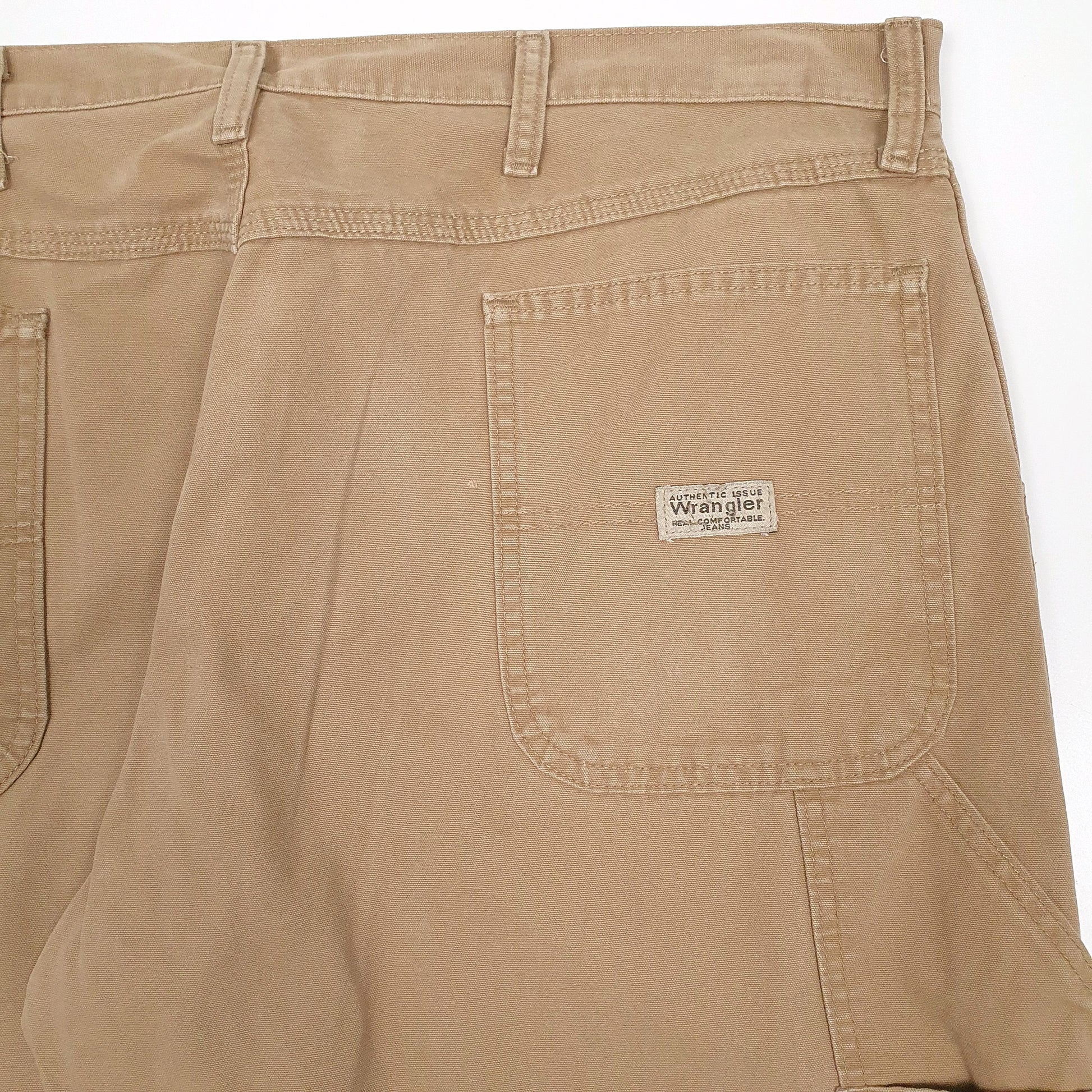Mens Beige Wrangler   Trousers
