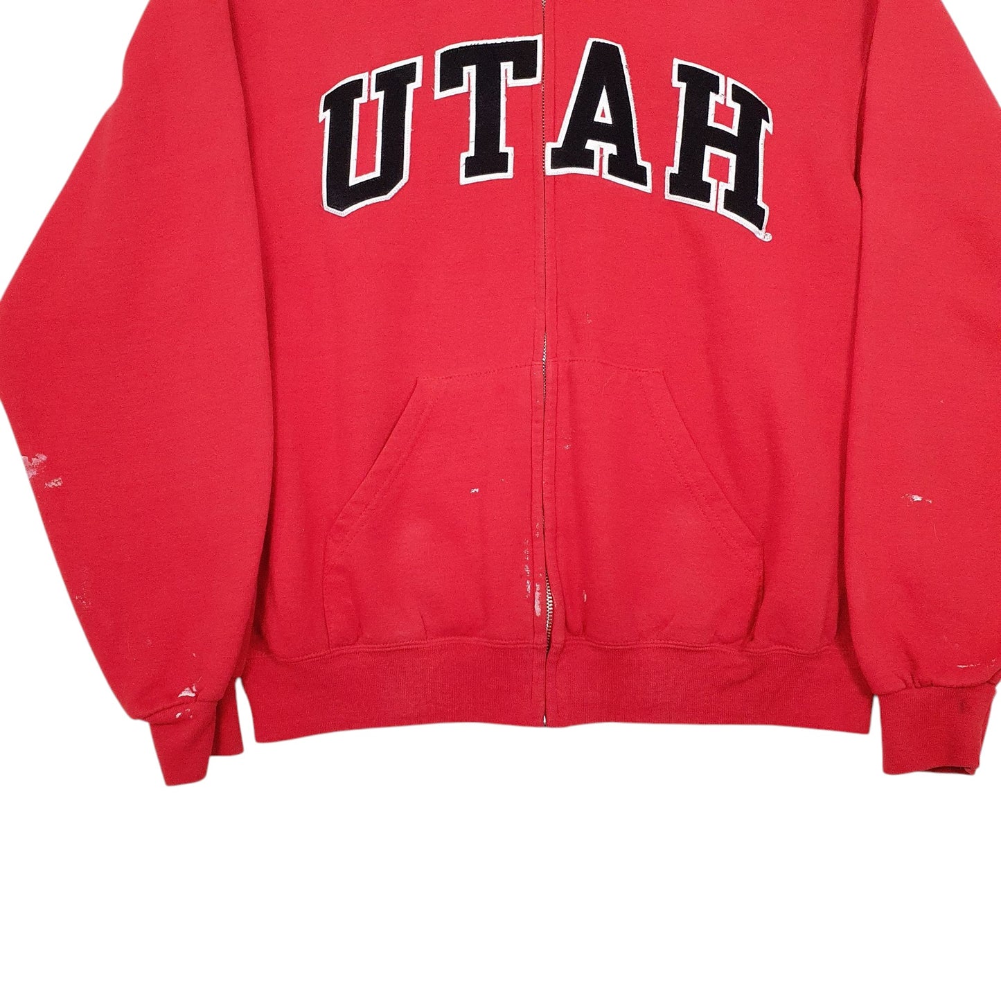 Mens Red Champion Utah Full Zip Jumper