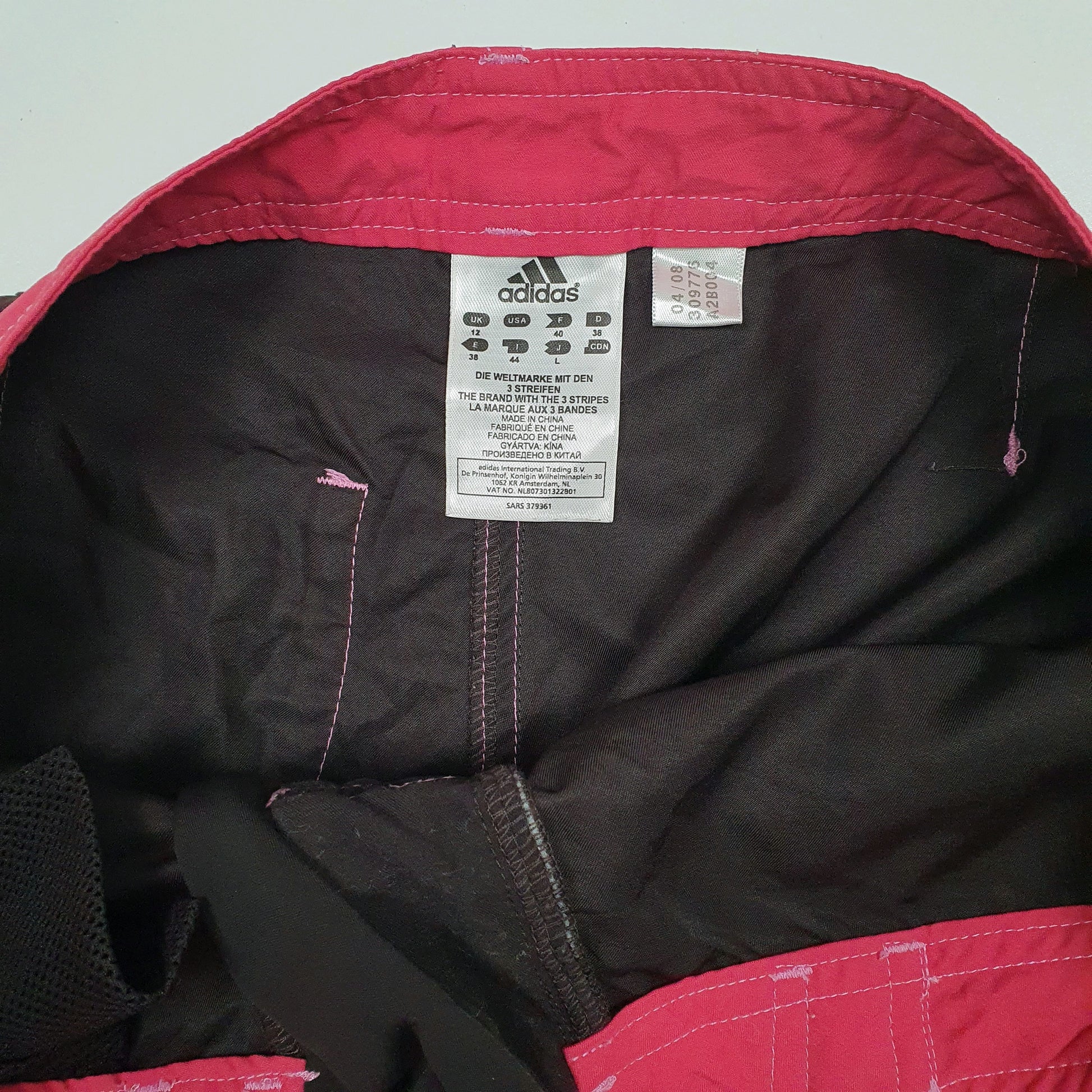 Womens Pink Adidas Board Surfing  Shorts