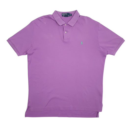 Mens Purple Polo Ralph Lauren  Short Sleeve Polo Shirt